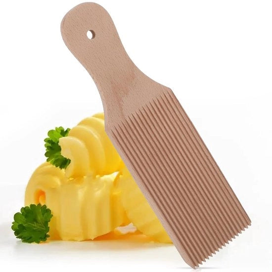Accessori per Macchina Pasta - Spatola di Legno di Faggio Naturale Paddle per Garganelli Makaroni Macchina Pasta Caavarola per Rotolo Spätzle Scaffale per Cestino di Pasta Italiano