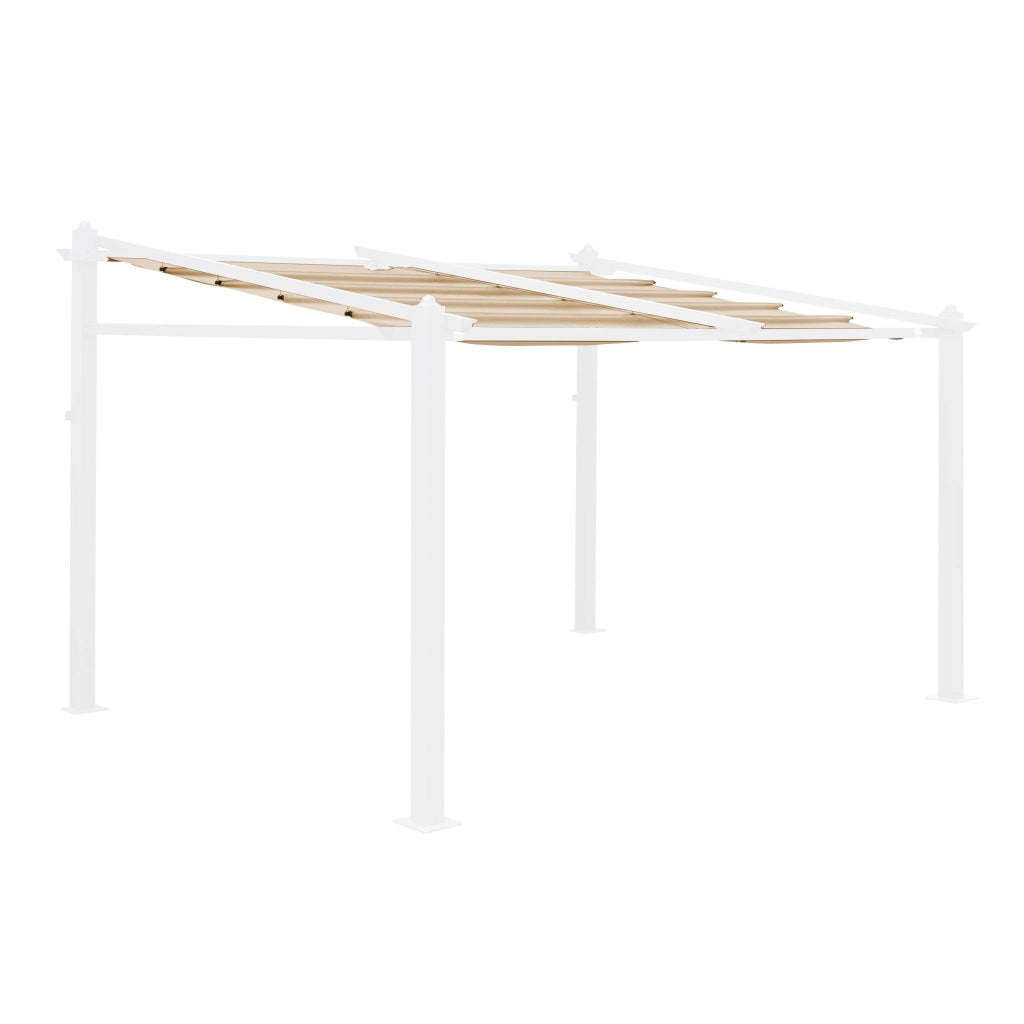 Tela del tetto per pergola 3x4m, beige