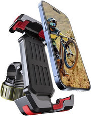 Sostegno smartphone per bicicletta installazione rapida in 1 secondo, chiusura a serratura universale per iPhone Samsung, compatibile con smartphone da 45 a 72 pollici. Sostegno smartphone per bicicletta.