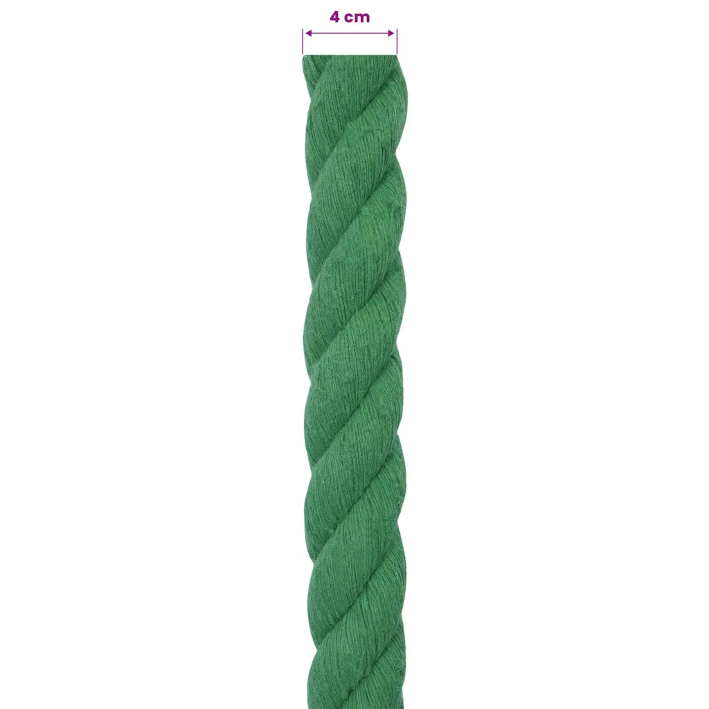 Corda Verde 4 x 4 x 500 cm Cotone 42011982