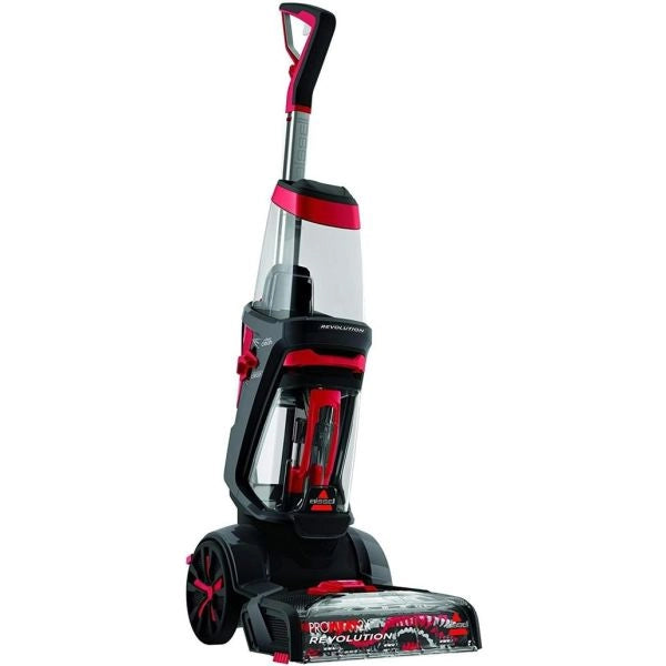 Bissell 1858n proheat 2x revolution - pulitore per tappeti, tappeti asciutti in circa 1 ora, 800 w, 3.7 l, grigio titanio/ rosso