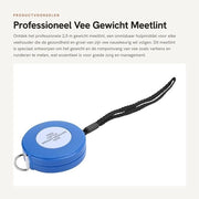 Meetlint Professionale Rilevatore di Peso - Misuratore di Peso - Misuratore di Lunghezza - Materiali Durissimi PVC/ABS - 250 cm - Tavole di Misura Precise - Misuratore di Peso Portatile