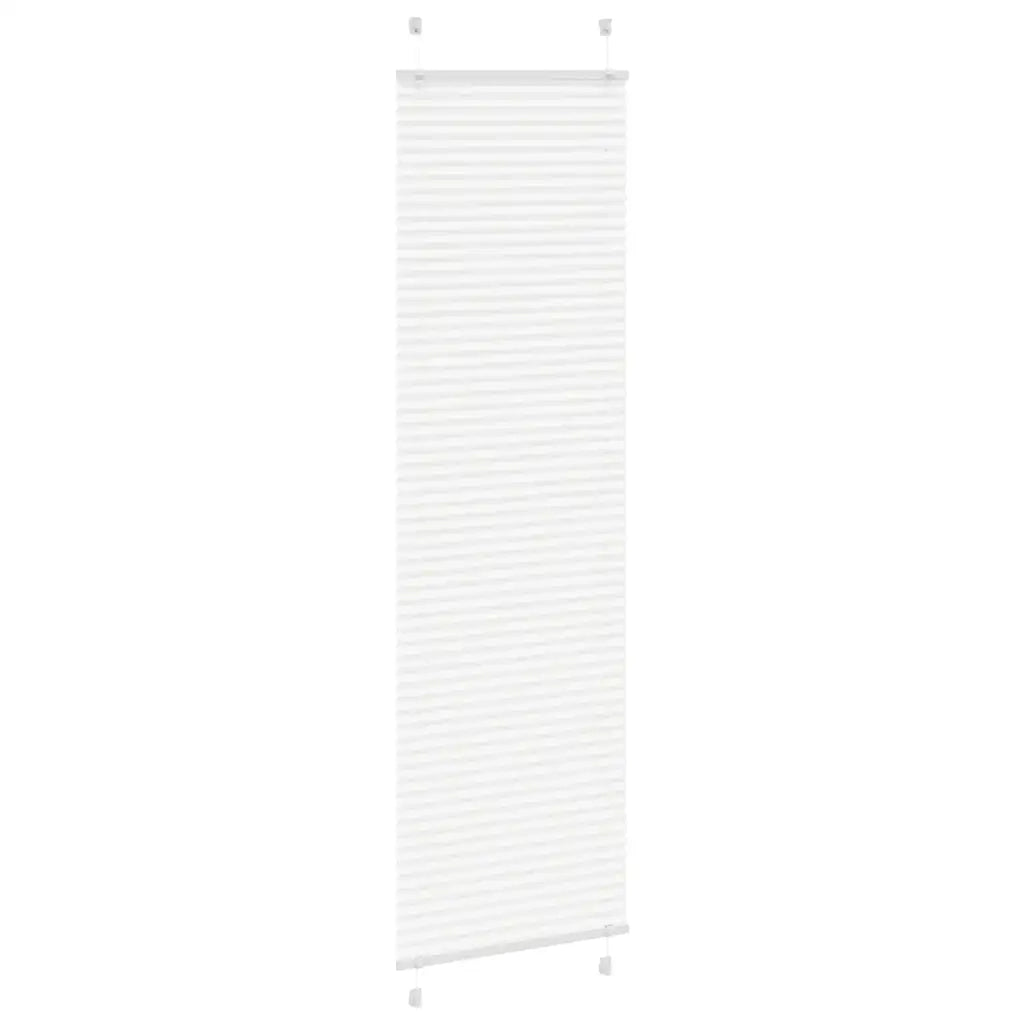 Tenda Plissettata | Tenda pliss¨¨ Bianca 65x200 cm Larghezza Tessuto 64,4 cm