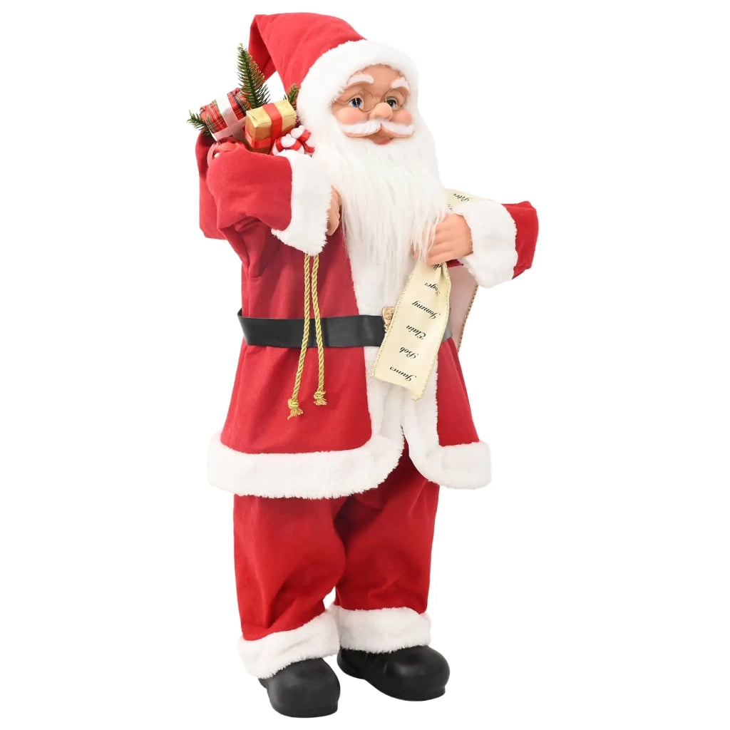 Statuetta di Babbo Natale Rosso 62 cm Poliestere 42050767