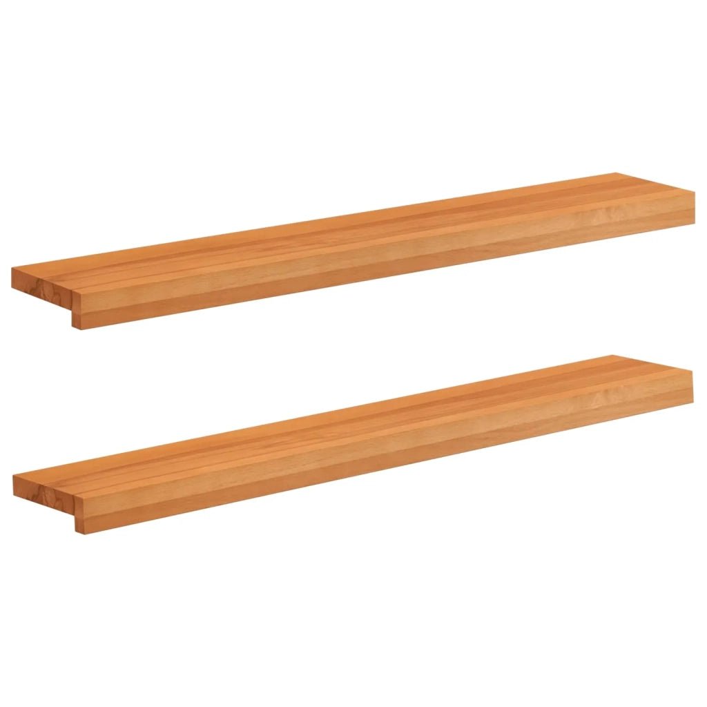 Soglie per finestre 2 pz Marrone Chiaro 100 x 20 x 2 cm 42048178