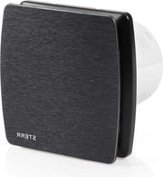 Ventilatore Bagno 100mm Sensore di Umidità Nero Stile Moderne Ventilatore Bagno
