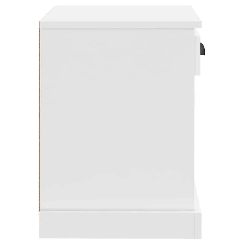 Comodino Bianco 43x36x50 cm 816344
