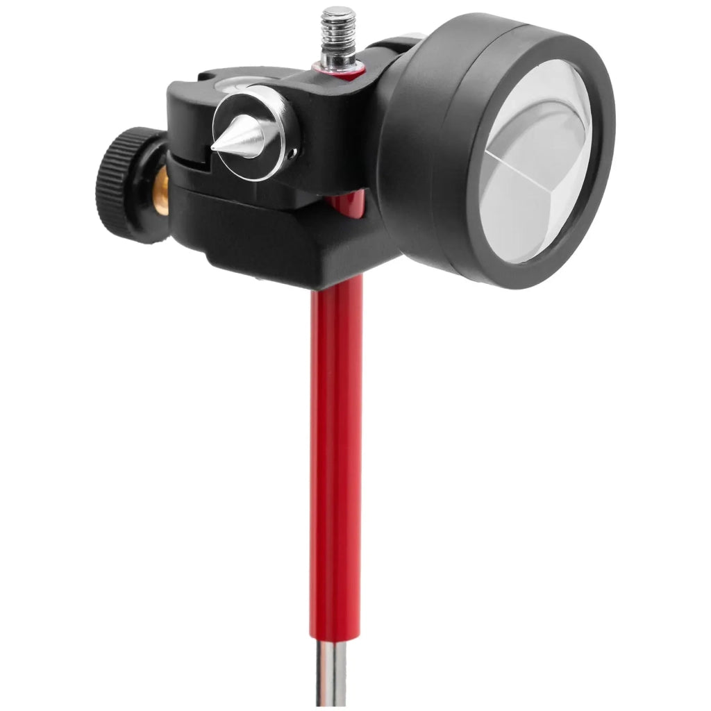 Mini prisma con stelo diametro 3,5 cm acciaio rosso 14_0009381