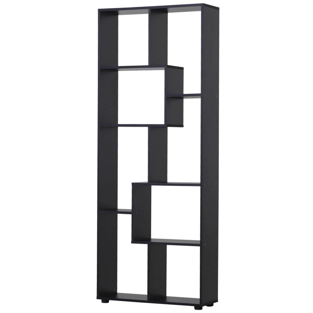 Libreria Moderna Stretto ¨C zephmum ¨C Nero 70x24x178 cm