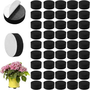 Poten autoadesivi - 120 pezzi - Invisibili - Per tutti i vasi di fiori - Antiscivolo - Pads EVA per mensole