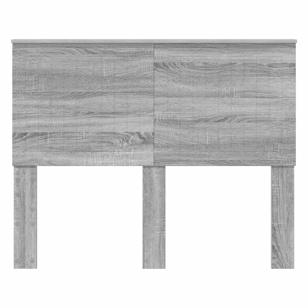 Testiera | Testata con Testiera | Testata Grigio Sonoma 135 cm Legno multistrato