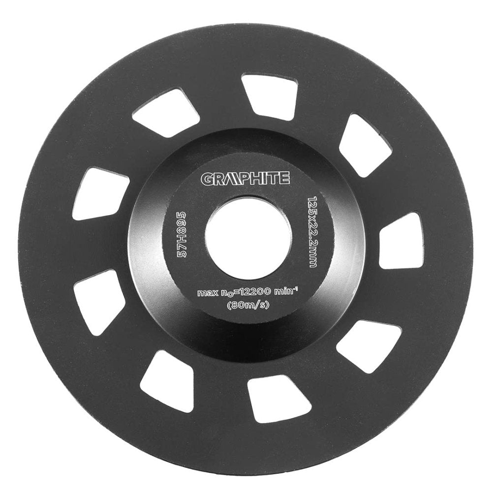 Topex 57h895 disco diamantato pe per fresare 125 x 22.2 x 5 mm se