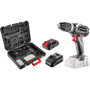 Topex 58g019-set1 trapano avvita e a batteria motore brushless ds