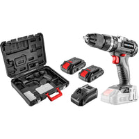Topex 58g020-set2 trapano avvita e a batteria motore brushless ds