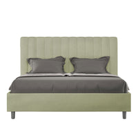 Letto Matrimoniale 160x190 cm con Rete Agueda Tè verde