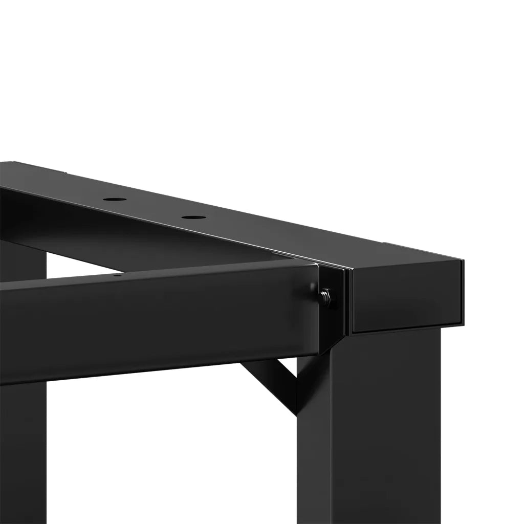 Telaio Gambe a O per Tavolino da Salotto-Gambe per tavolino 70x30x43 cm in Acciaio