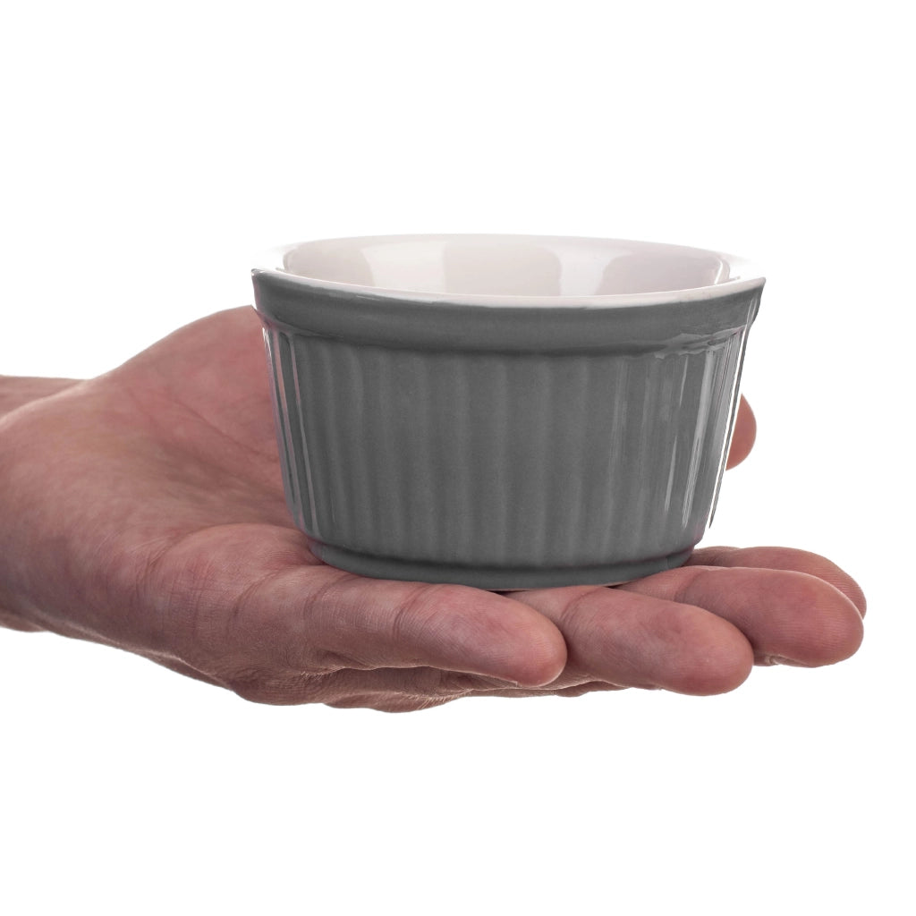 KADAX Set di 3 ciotole da forno per zuppiere, resistenti al forno, diametro 9 cm, capacità 150 ml.