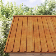 Pannelli per Tetti 36 pz Ruggine 100x44 cm in Acciaio Corten 3100508