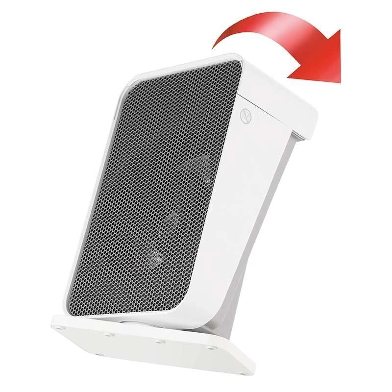 Unold 86450 stufetta elettrica Interno Grigio, Bianco 2000 W Riscaldatore ambiente elettrico con ventilatore