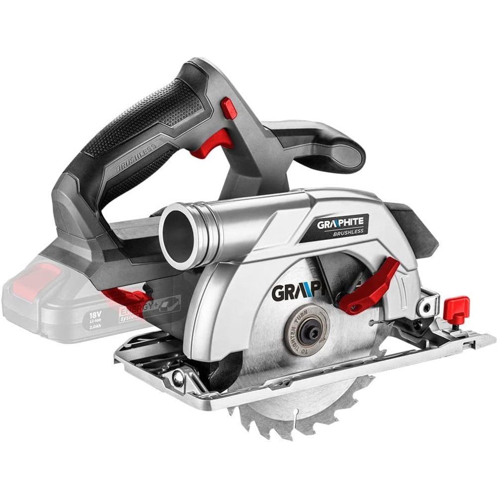 Topex 58g023 sega circolare a ba batteria energy+ 18v li-ion m ds