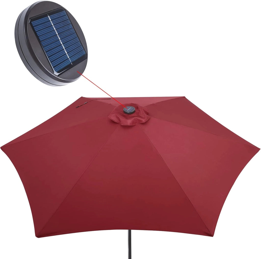 Ombrellone LED illuminazione 300 cm protezione UV 80+ custodia protettiva grande rotonda solare pieghevole ombrellone da giardino terrazza giardino balcone