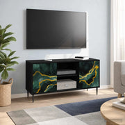 Mobile TV WIJHE 102 x 33 x 51 cm Rovere Nero 8007054