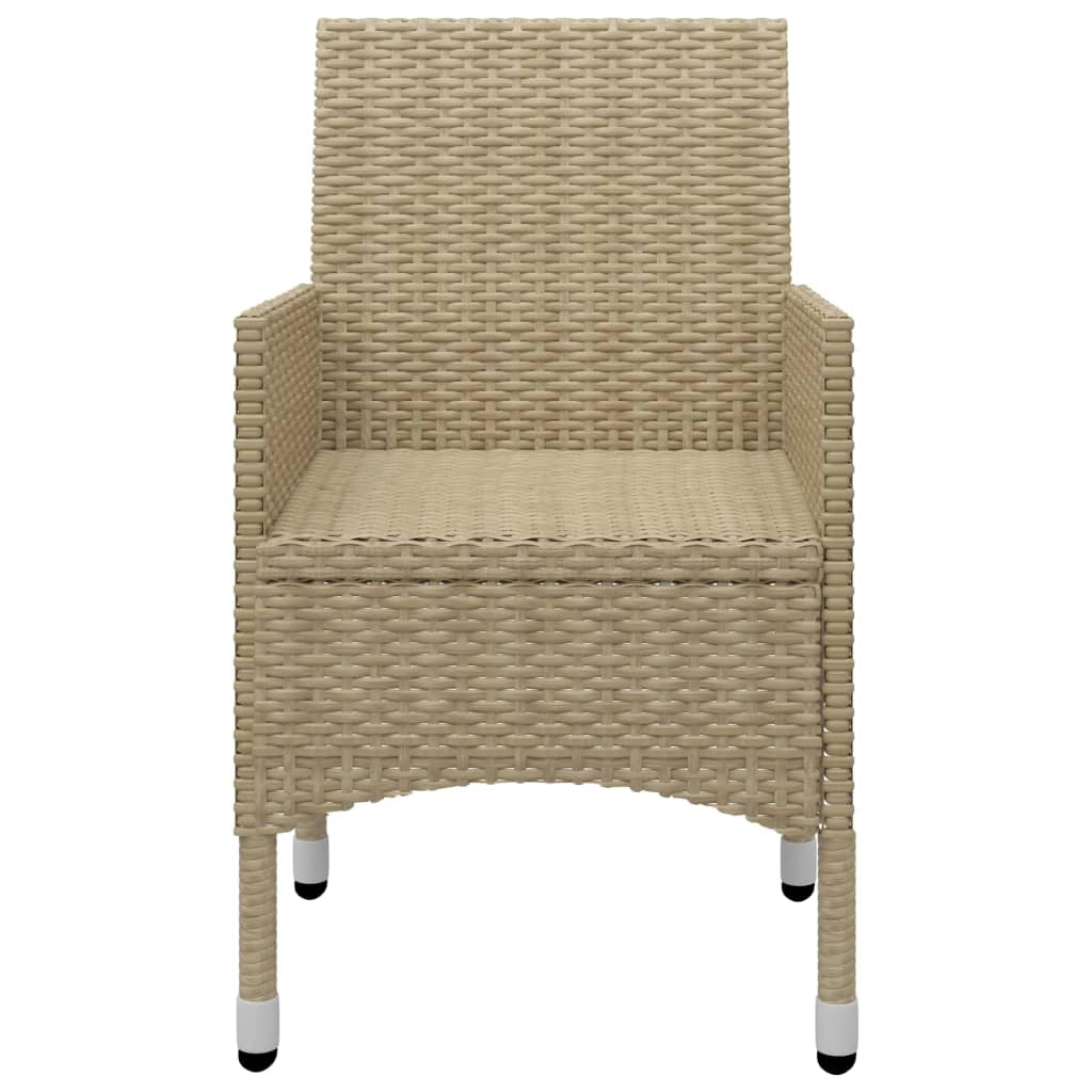 Set da pranzo da giardino in vimini e vetro beige 3 pezzi 02_0014748