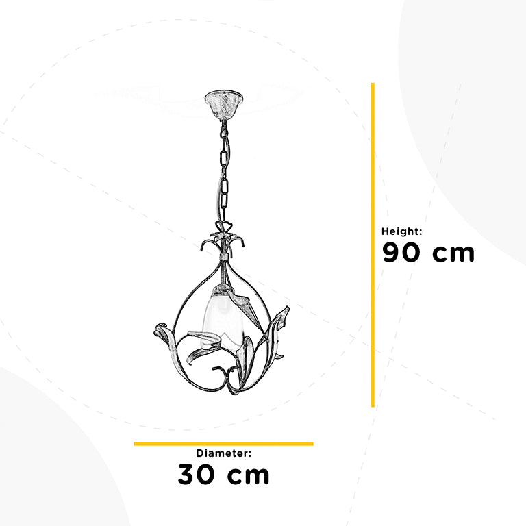 Sospensione Lucrezia Avorio arpetta