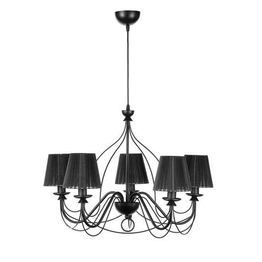 Lampadario Loris nero