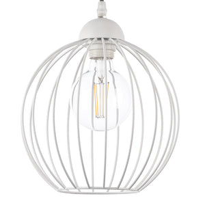 Sospensione Melone bianca 1 luce