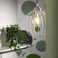 Sospensione Melone bianca 1 luce