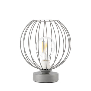 Lampada da tavolo Melone grigio