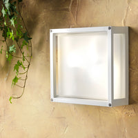 Plafoniera da esterno colore bianca