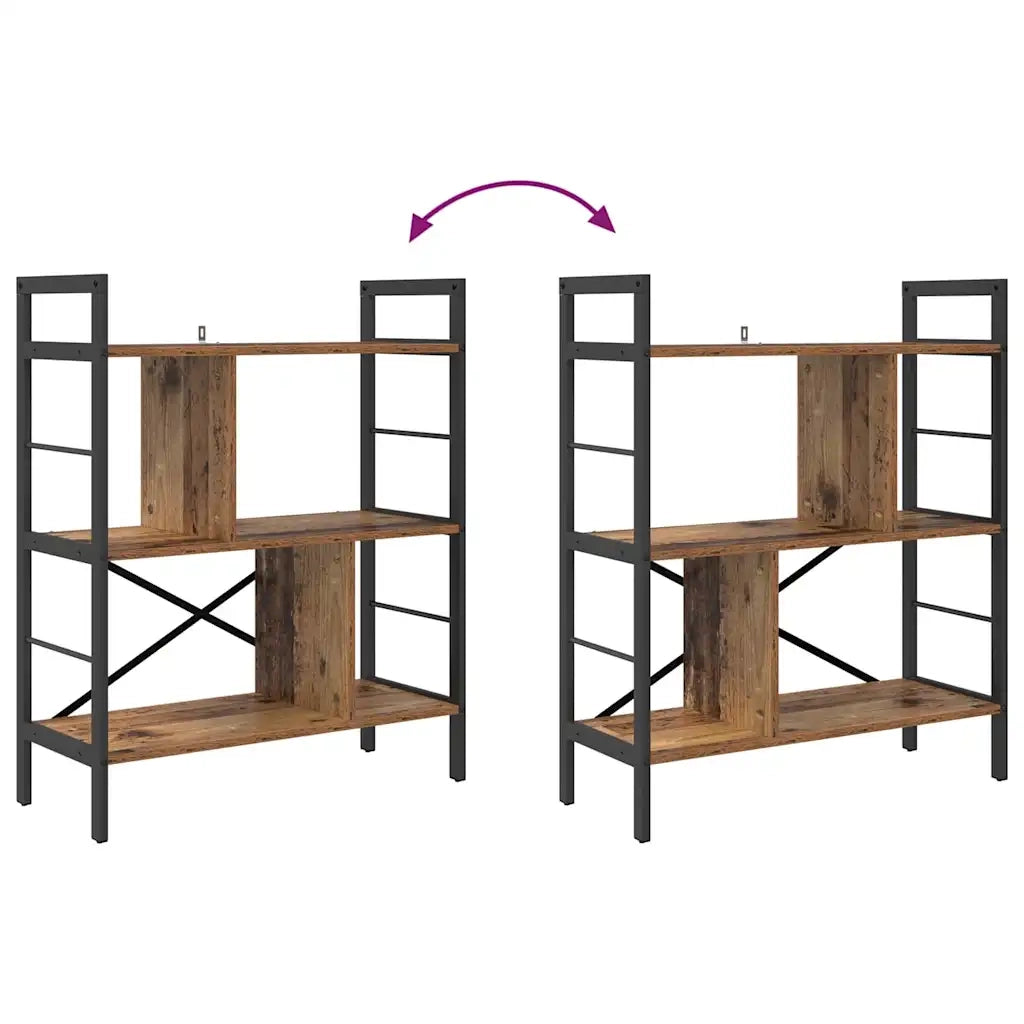 Libreria Legno vecchio 75 x 30 x 91 cm Legno multistrato 883974