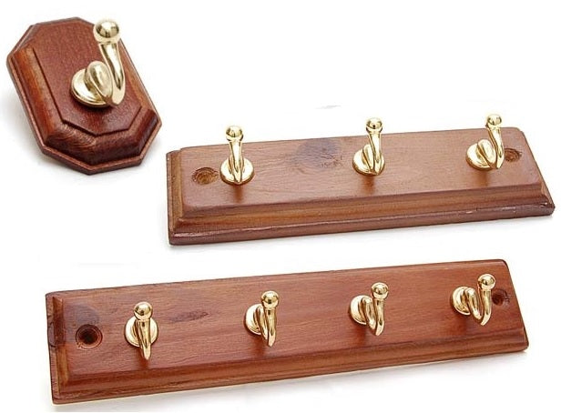 PORTABITI LEGNO 3 GANCI