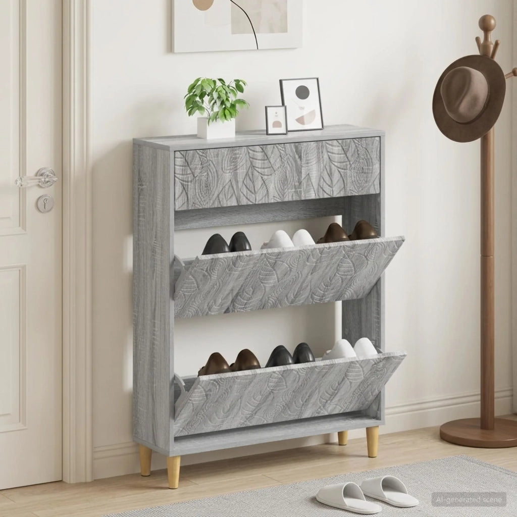 Mobile per scarpe DELFT 78 x 24 x 103 cm Legno ingegnerizzato 897101