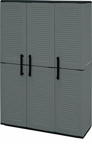 ARMADIO IN RESINA EASY 3 ANTE DIMENSIONI 102X37X163 CM
