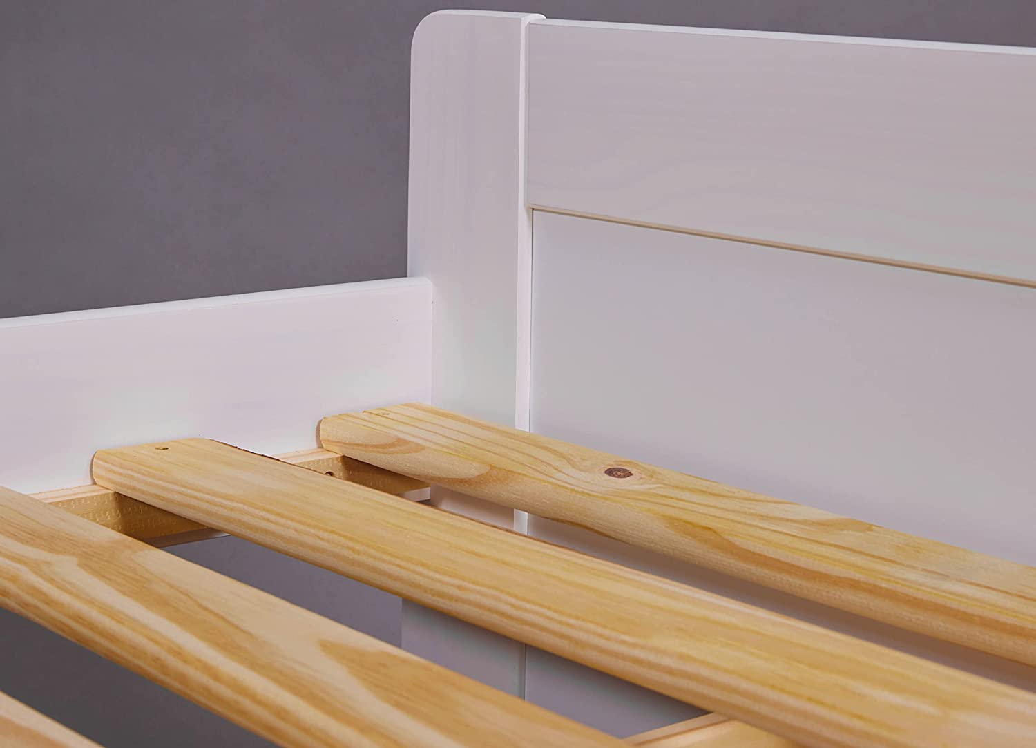 LETTO PER BAMBINI RAGAZZI 90X200 DESERT RAIN 3+1 CASSETTI cm98x63x205 BIANCO