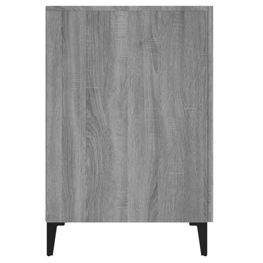Scrivania | Tavolo da Ufficio Grigio Sonoma 140x50x75 cm in Legno Multistrato