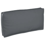 Cuscino Antracite 120 x 60 x 12 cm Tessuto Oxford 42001558