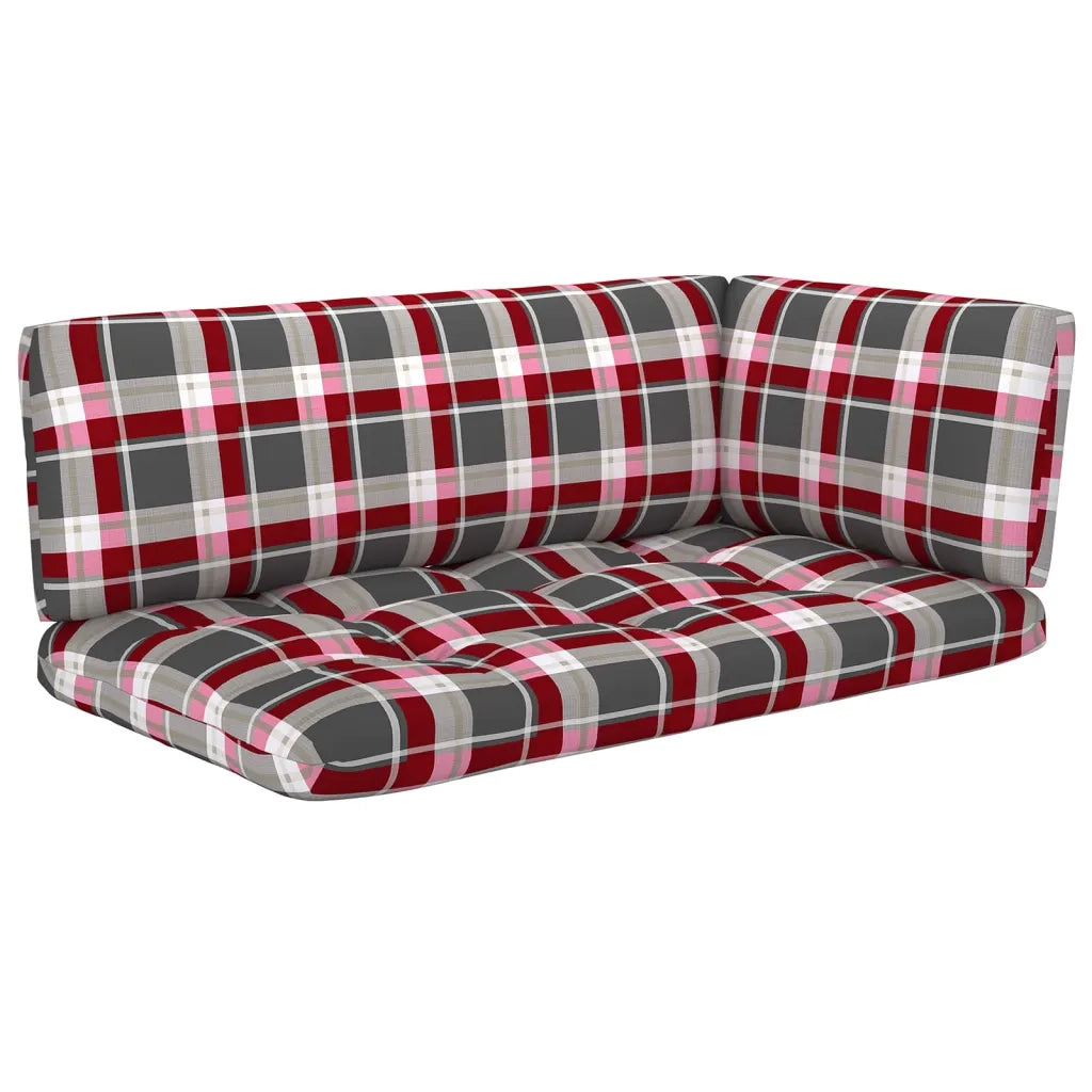 vidaXL Set Divani in Pallet con Cuscini 4 pz in Pino Impregnato
