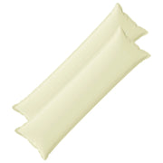 Federa 2 pcs HOUTEN Crema 40 x 145 cm Poliestere 917283