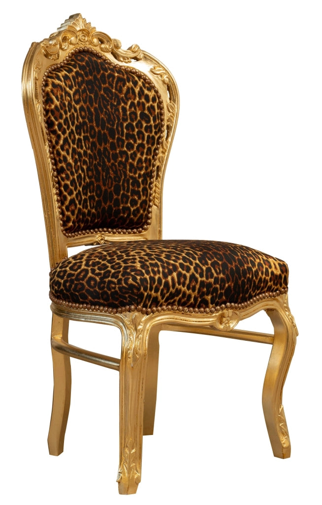 Biscottini Sedia poltrona stile francese Luigi XVI in legno massello di faggio poltroncina