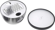 Raspante Parmigiana con coperchio e contenitore di acciaio inossidabile, 13 x 6 cm