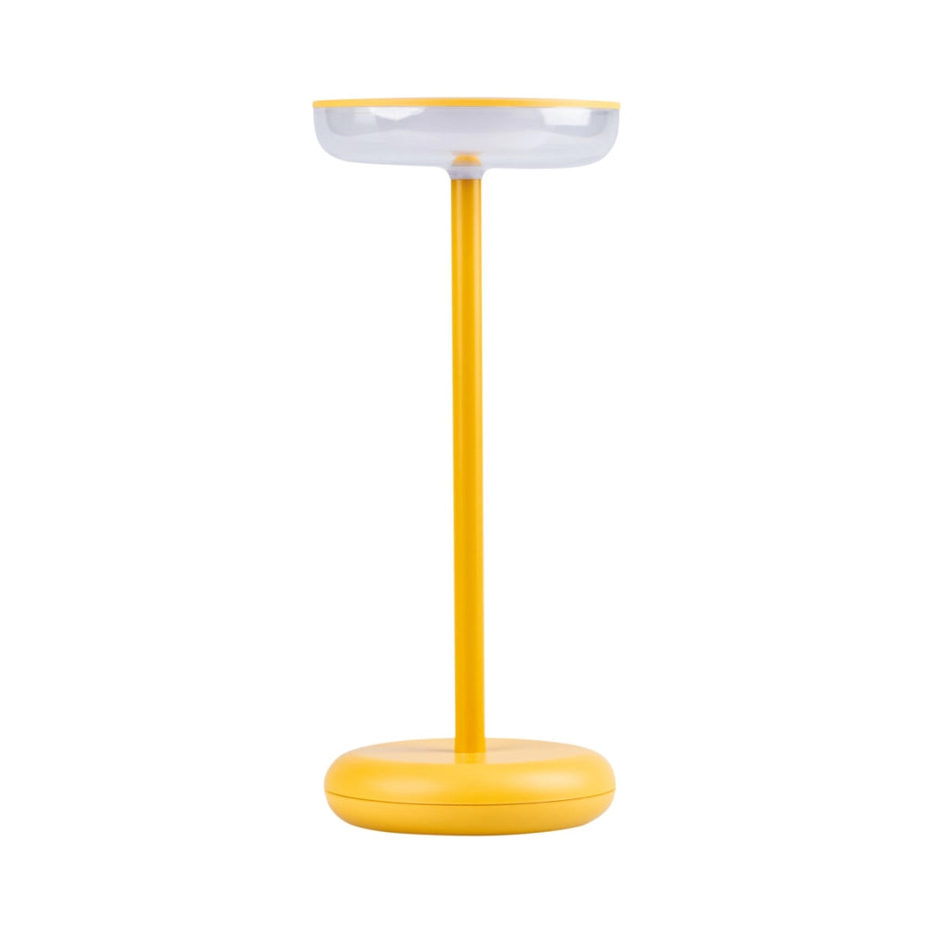 Lampada da tavolo gialla cordless FLUXY Kanlux 1,7W