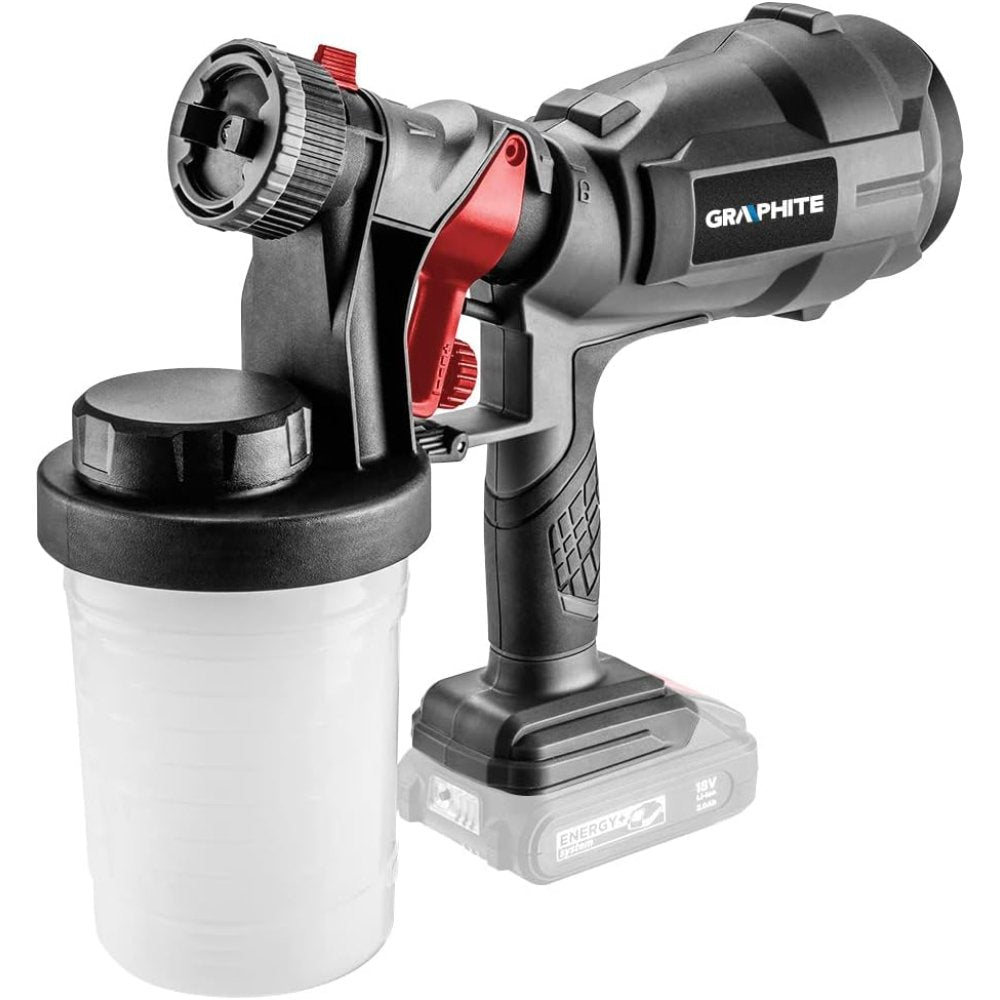 Topex 58ge103 pistola a spruzzo hvlp energy+ 18v li-ion senza b