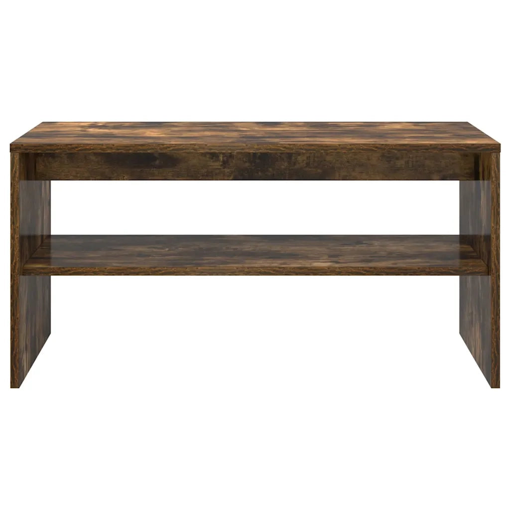 vidaXL Mobile Porta TV Rovere Fumo 80x40x40 cm in Legno Multistrato