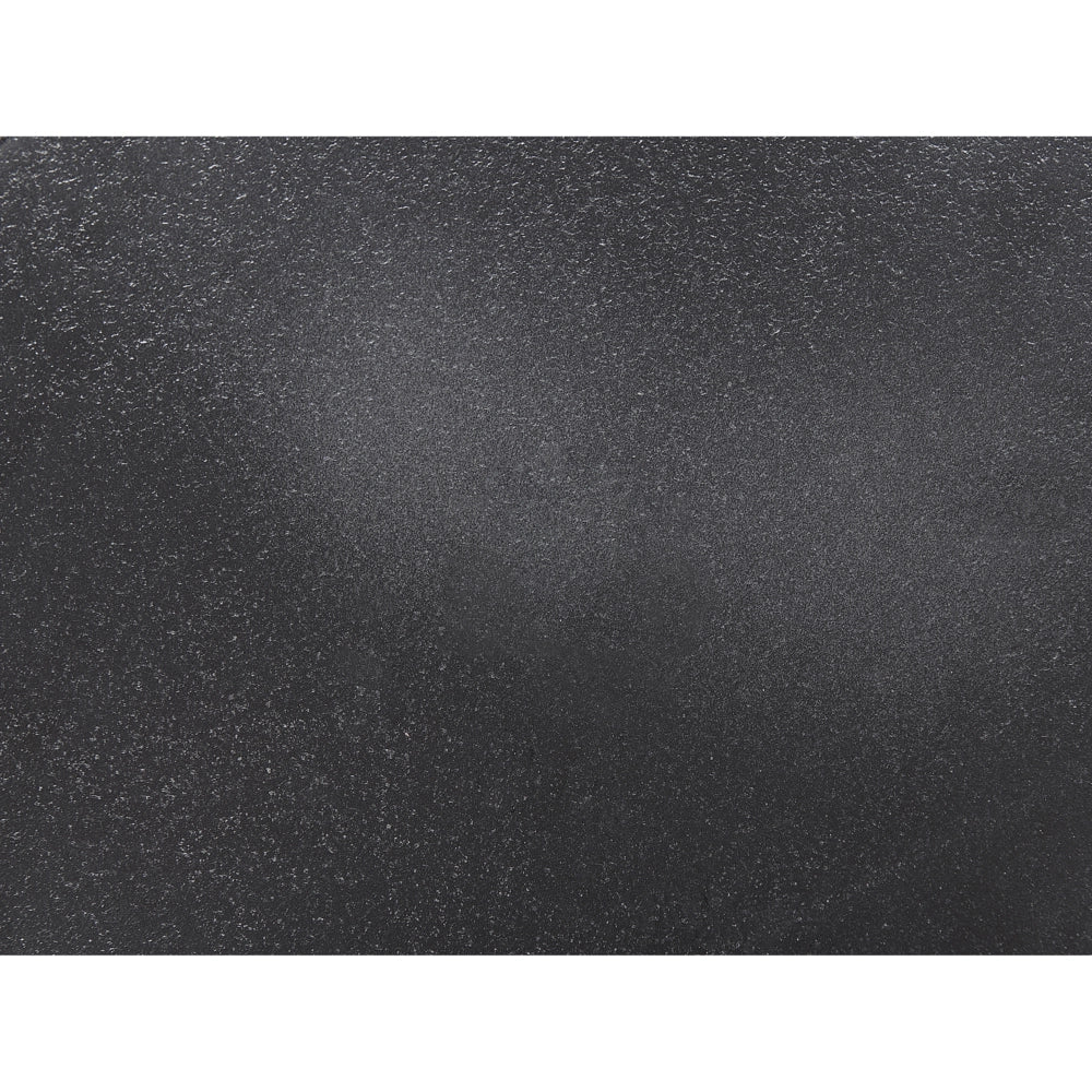 Tavolino in metallo nero 30 cm con a forma geometrica soggiorno camera da letto stile moderno