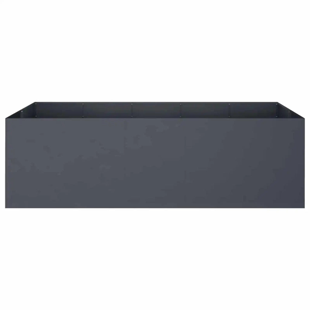 Vaso da giardino Antracite 200 x 80 x 60 cm 8005934