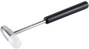 Hammer in gomma per orologeria - Costruzione duratura - Testa doppia - Dimensioni compatte - Peso leggero - Efficienza ottimale per riparazioni orologiere - 40 x 150 mm